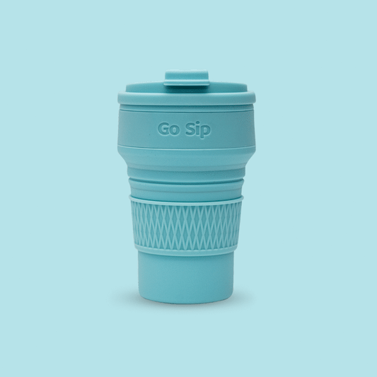 Turquoise Blue Reusable Coffee Cup - 350ml